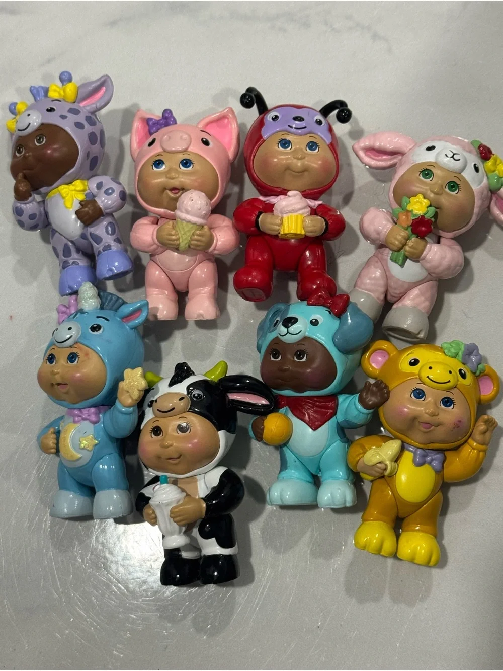 Assorted Animal Costume Mini Dolls - Multicolor Set
